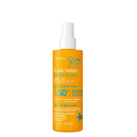 Lait Solaire Bébé Enfant Spf 50 Très Haute Protection