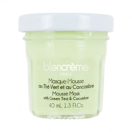 Masque Mousse Au Thé Vert & Concombre