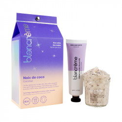 Duo Soin des Mains Noix de Coco Litchi Crème Mains + Gommage