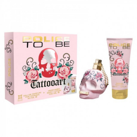 To Be Tattoart Woman Coffret Edp +Lait