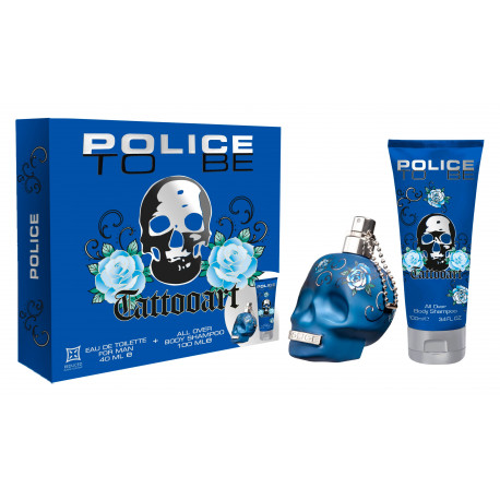 To Be Tattoart Man Coffret Edt +Gel Douche