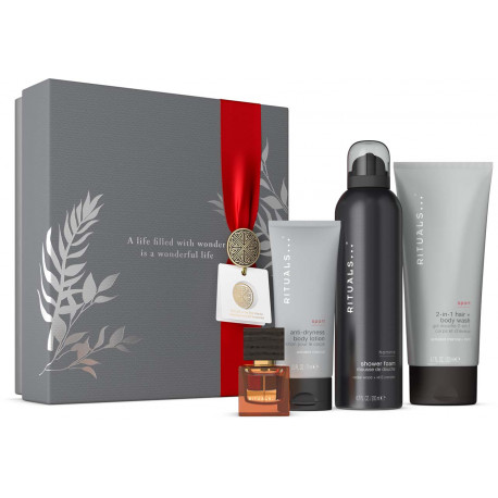 Coffret M Ritual Homme Sport Edp +Lotion corps +Mousse Douche +Body Wash